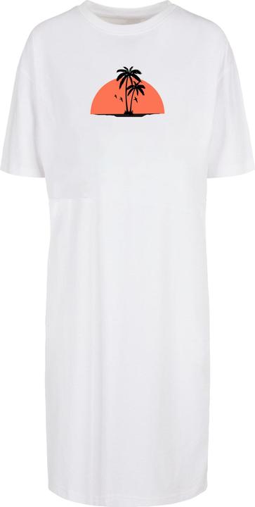 Merchcode Ladies Summer - Beach Oversized Slit Dress - 118913