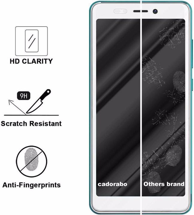 Produktbild Cadorabo Displayschutzglas (1 Stück, Wiko Jerry 3)