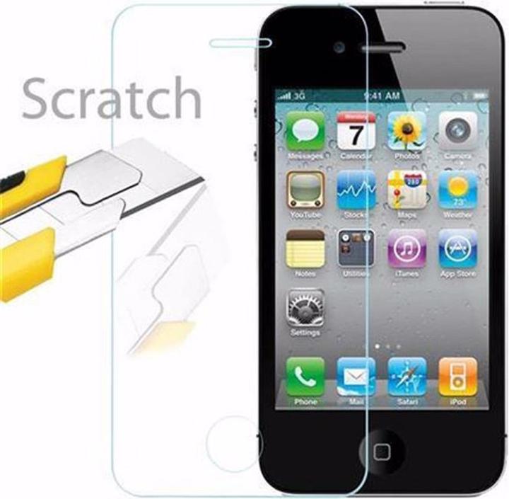 Actual product image Cadorabo display protection glass (1 Piece, Apple iPhone 4, G4s)