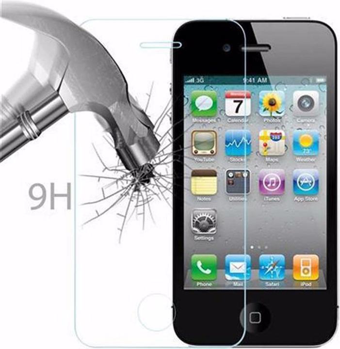 Actual product image Cadorabo display protection glass (1 Piece, Apple iPhone 4, G4s)