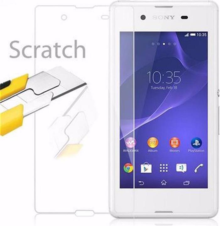 Actual product image Cadorabo display protection glass (1 Piece, Sony Xperia E3)