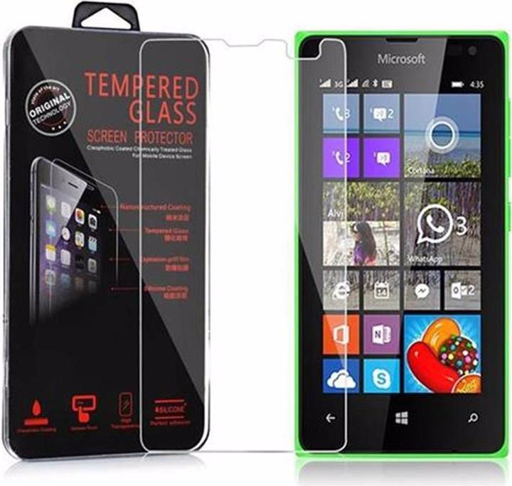 Actual product image Cadorabo display protection glass (1 Piece, Nokia Lumia 435)