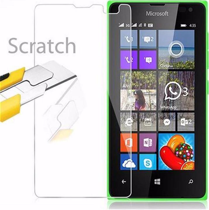 Actual product image Cadorabo display protection glass (1 Piece, Nokia Lumia 435)