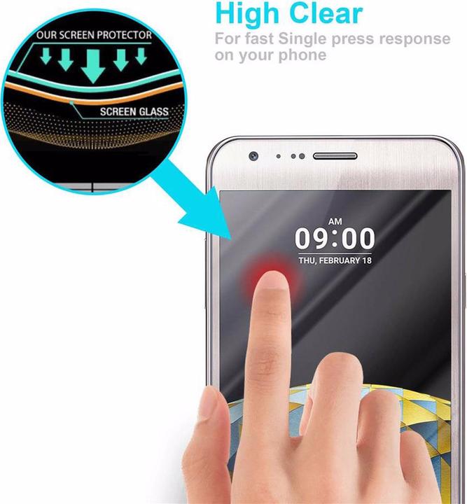 Immagine prodotto Cadorabo vetro di protezione (1 Pezzo/i, LG X Cam)