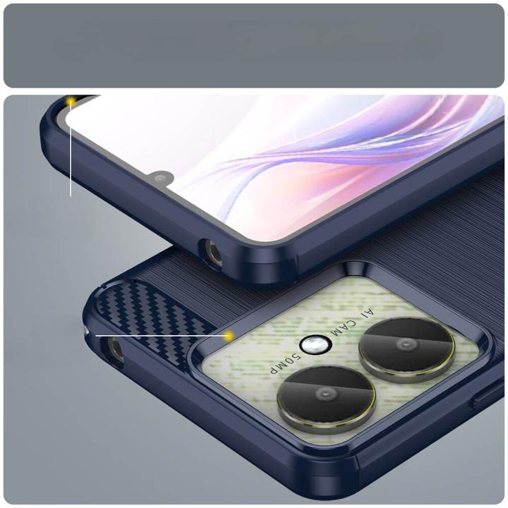 Immagine prodotto Cover-Discount Xiaomi Poco C65 / Redmi 13C - Custodia in metallo blu (Xiaomi Redmi Note 13 4G, Xiaomi Poco C65, Xiaomi Redmi 13C 5G)