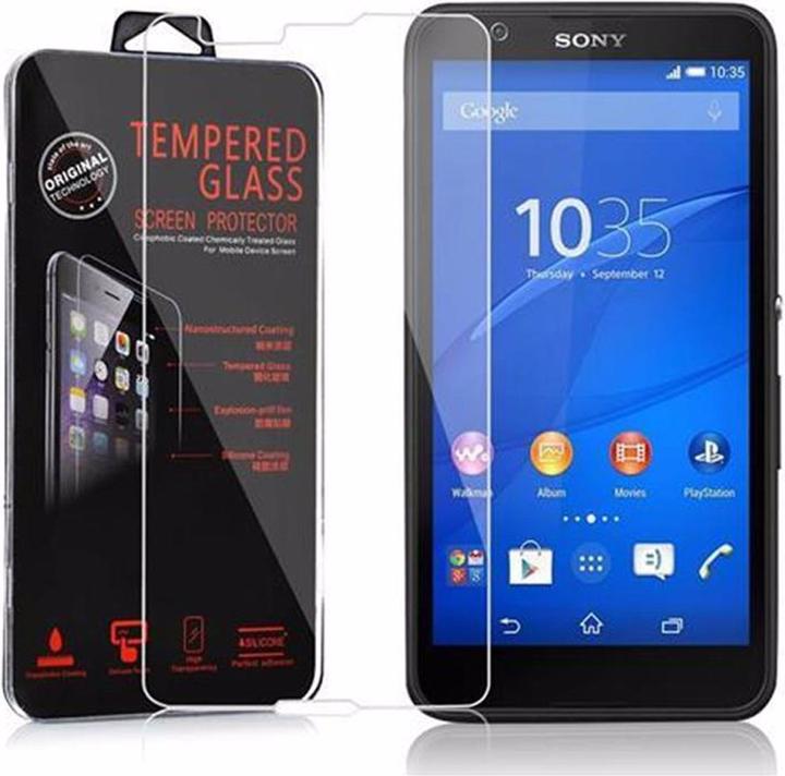 Actual product image Cadorabo display protection glass (1 Piece, Sony Xperia E4G)