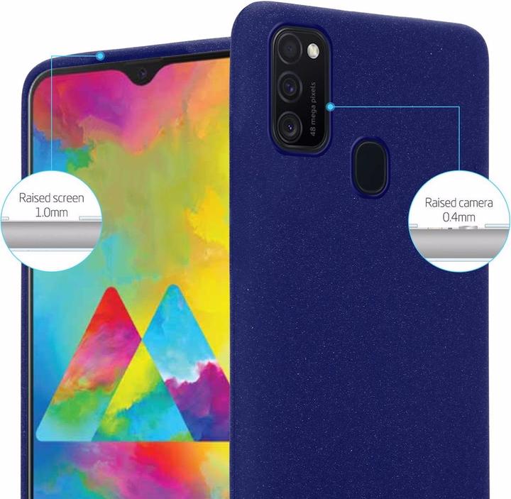 Actual product image Cadorabo TPU Frosted Cover (Samsung Galaxy M30s, Samsung Galaxy M21)