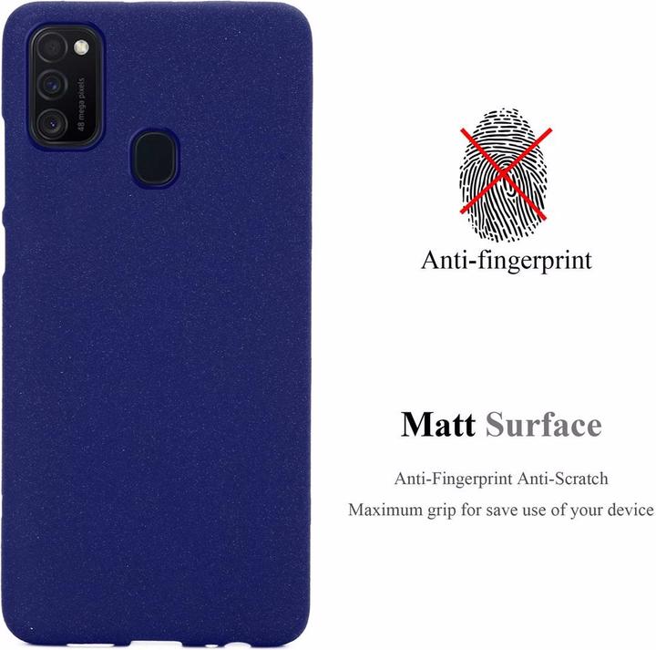 Actual product image Cadorabo TPU Frosted Cover (Samsung Galaxy M30s, Samsung Galaxy M21)