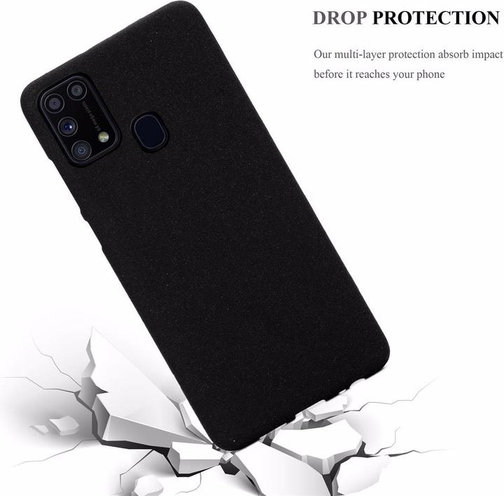 Actual product image Cadorabo TPU Frosted Cover (Samsung Galaxy M31)
