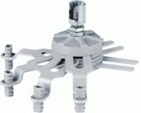 Actual product image SMS Projector CL V1050-1300 w/ Unislide - Mounting Kit (Ceiling Plate, Mounting, Sp (Ceiling)