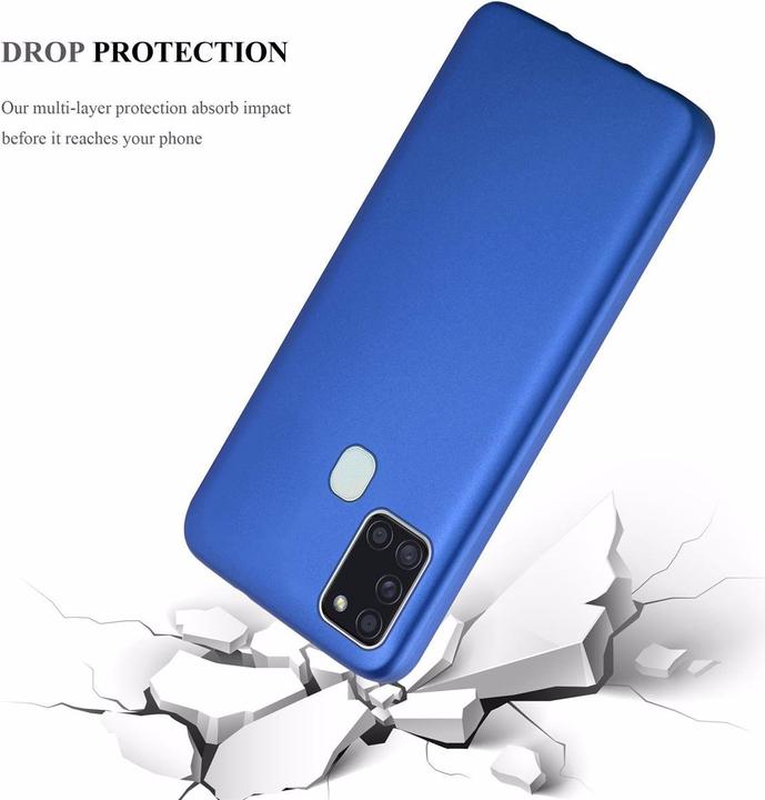 Actual product image Cadorabo TPU Matt Metallic Cover (Samsung Galaxy A21s)