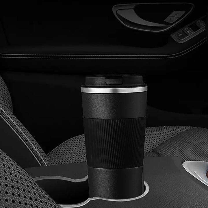 Produktbild ASMI Edelstahl Kaffeebecher, Thermobecher, Auto-Tumbler-Becher, 500ml (0.50 l)