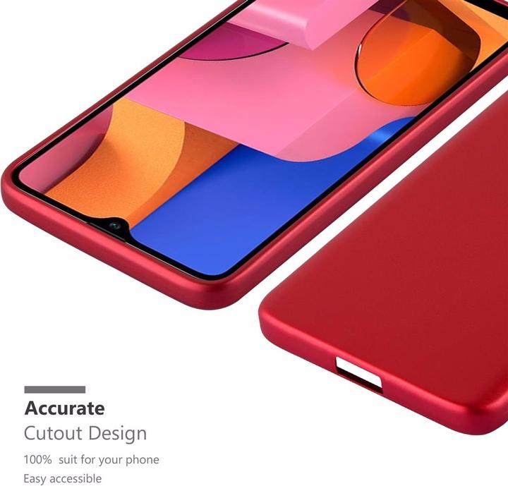 Image du produit Cadorabo Couverture métallique mate TPU (Samsung Galaxy A20s)