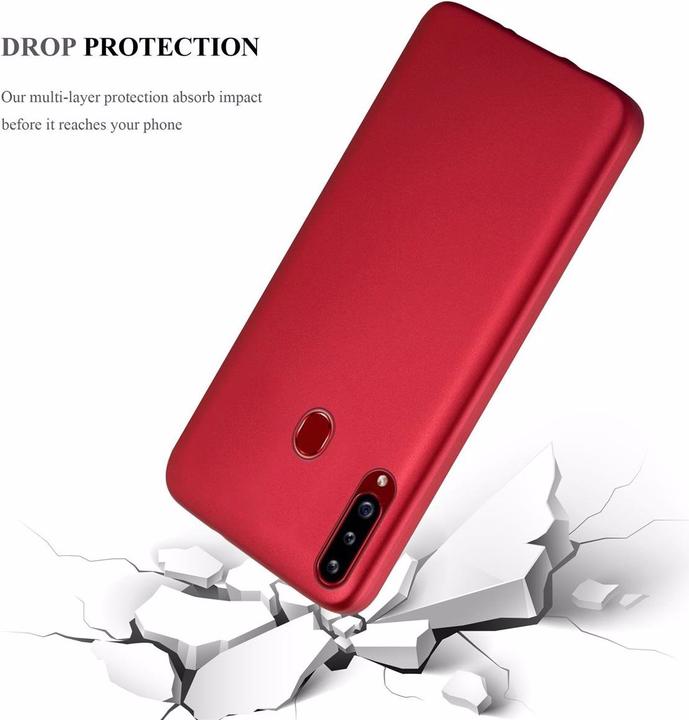 Image du produit Cadorabo Couverture métallique mate TPU (Samsung Galaxy A20s)