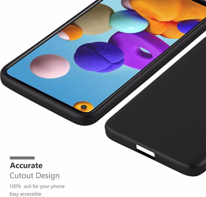 Productafbeelding Cadorabo TPU Matte Metallic hoes (Samsung Galaxy A21)