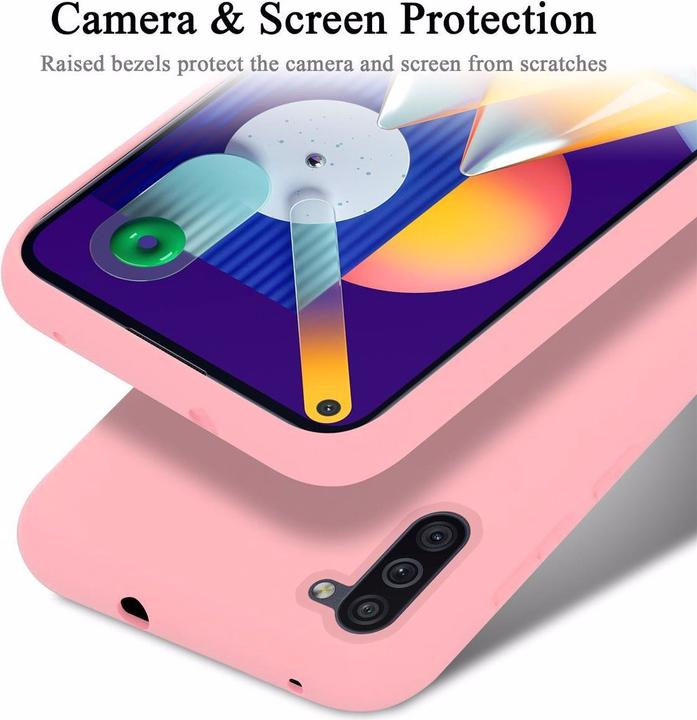 Actual product image Cadorabo TPU Liquid Silicone Case Cover (Samsung Galaxy M11, Samsung Galaxy A11)