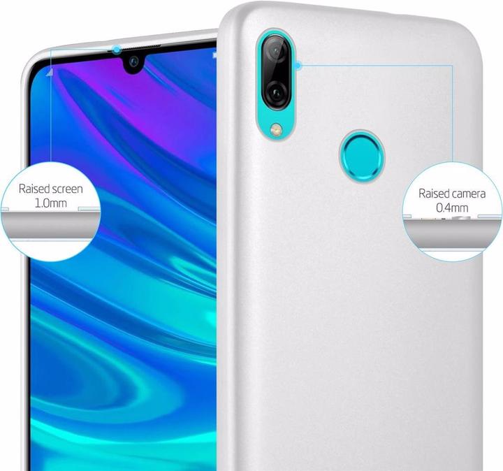 Image du produit Cadorabo Couverture métallique mate TPU (Huawei P Smart (2019))