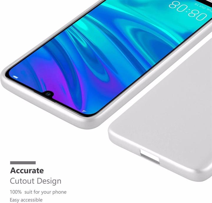 Image du produit Cadorabo Couverture métallique mate TPU (Huawei P Smart (2019))