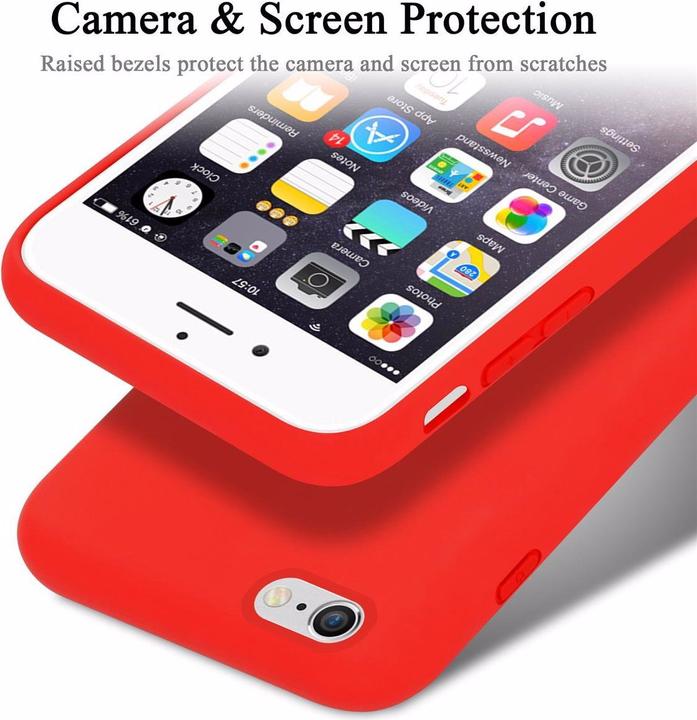 Immagine prodotto Cadorabo Copertura della cassa del silicone liquido TPU (Apple iPhone 6 Plus)
