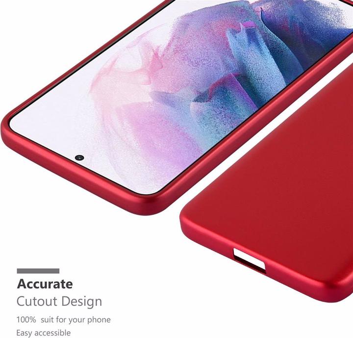 Actual product image Cadorabo TPU Matt Metallic Cover (Samsung Galaxy S21+)