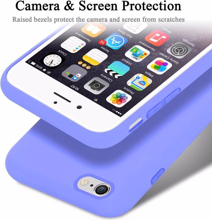 Immagine prodotto Cadorabo Copertura della cassa del silicone liquido TPU (Apple iPhone 6 Plus)