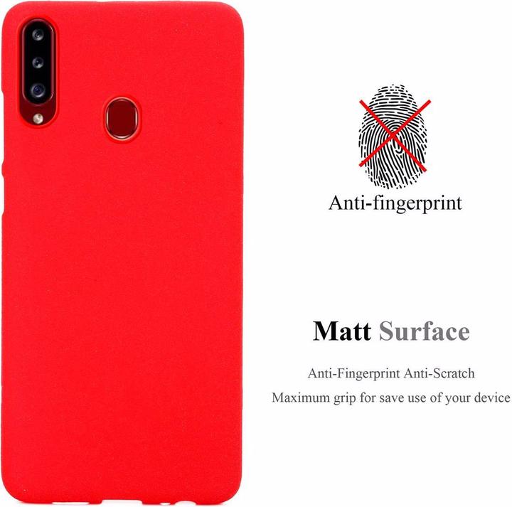 Produktbild Cadorabo TPU Frosted Cover (Samsung Galaxy A20s)