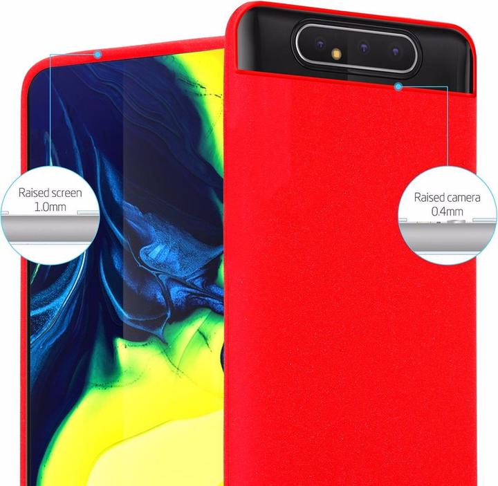 Produktbild Cadorabo TPU Frosted Cover (Samsung Galaxy A80)