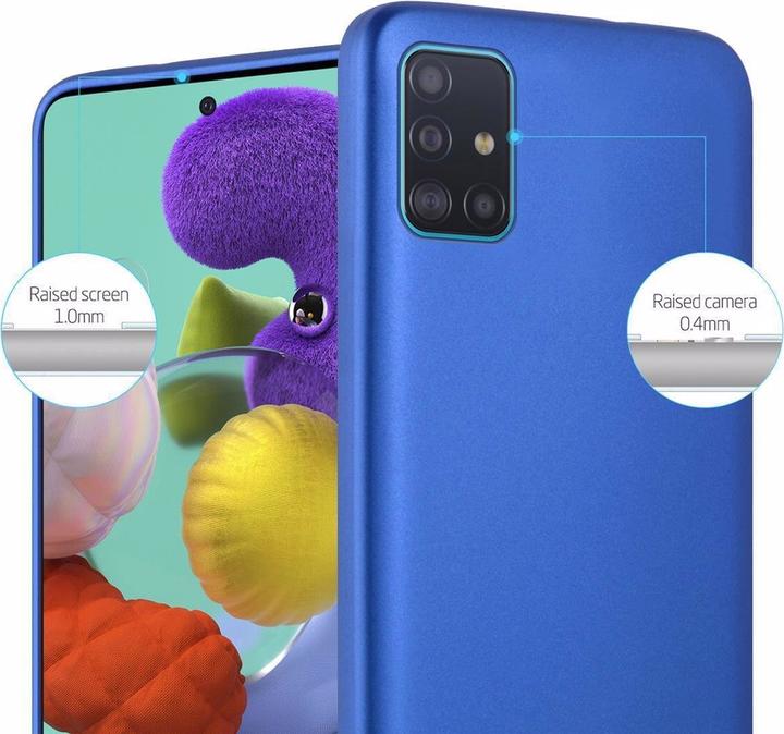 Produktbild Cadorabo TPU Matt Metallic Cover (Samsung Galaxy A71)