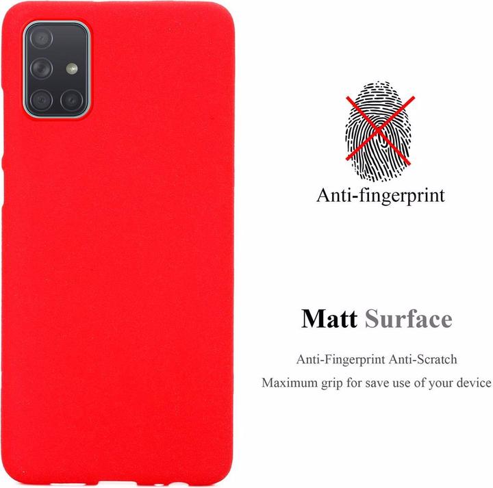 Actual product image Cadorabo TPU Frosted Cover (Samsung Galaxy A71)
