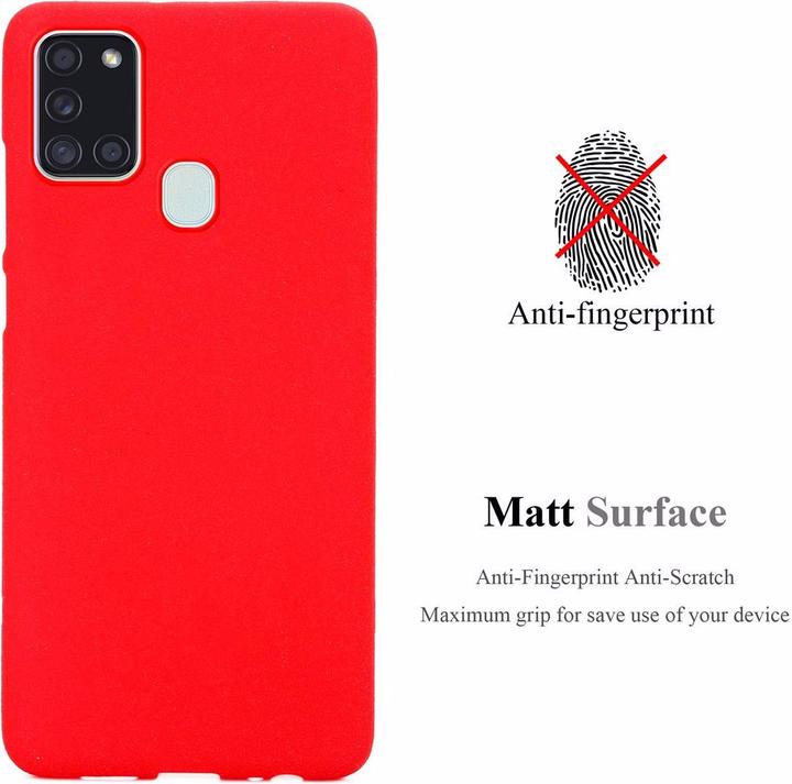 Actual product image Cadorabo TPU Frosted Cover (Samsung Galaxy A21s)