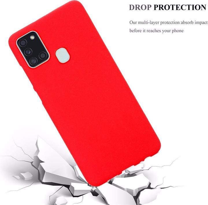 Actual product image Cadorabo TPU Frosted Cover (Samsung Galaxy A21s)