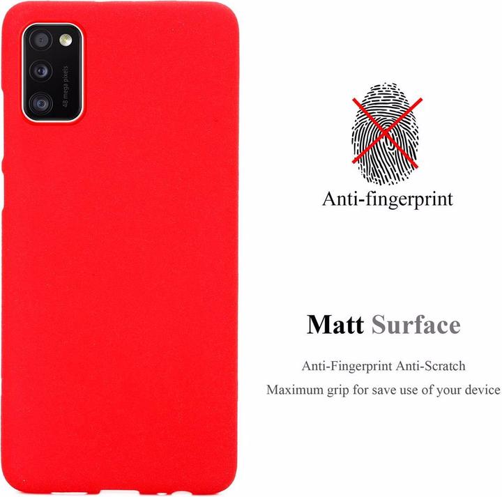 Actual product image Cadorabo TPU Frosted Cover (Samsung Galaxy A41)