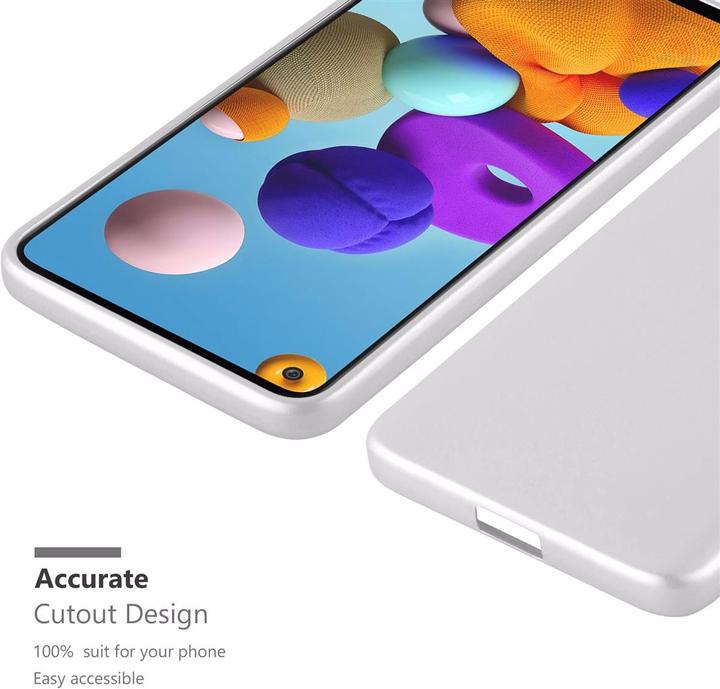 Image du produit Cadorabo Couverture métallique mate TPU (Samsung Galaxy A21s)