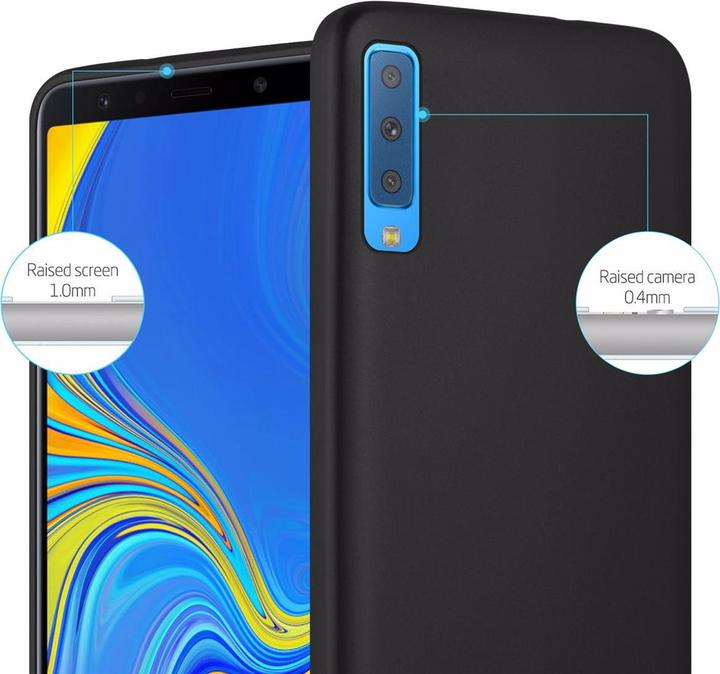 Productafbeelding Cadorabo TPU Matte Metallic hoes (Samsung Galaxy A7 (2018))