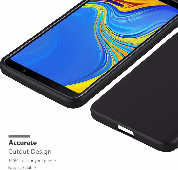 Productafbeelding Cadorabo TPU Matte Metallic hoes (Samsung Galaxy A7 (2018))