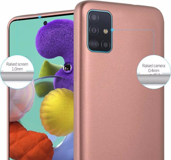 Produktbild Cadorabo TPU Matt Metallic Cover (Samsung Galaxy A71)