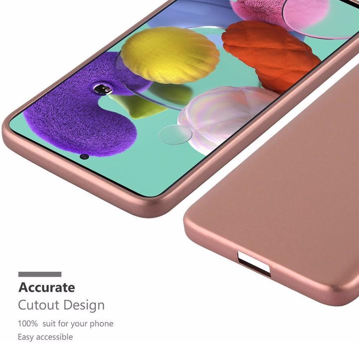 Produktbild Cadorabo TPU Matt Metallic Cover (Samsung Galaxy A71)