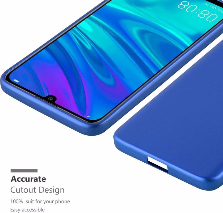 Productafbeelding Cadorabo TPU Matte Metallic hoes (Huawei P Smart (2019))