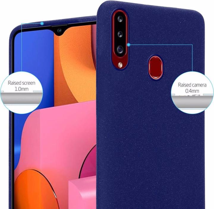 Actual product image Cadorabo TPU Frosted Cover (Samsung Galaxy A20s)