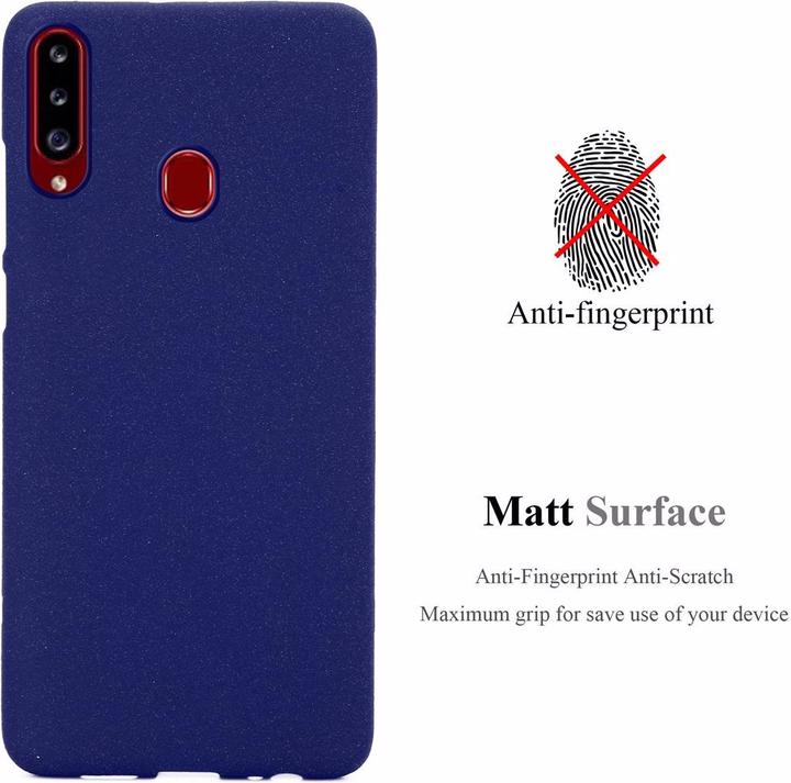 Actual product image Cadorabo TPU Frosted Cover (Samsung Galaxy A20s)