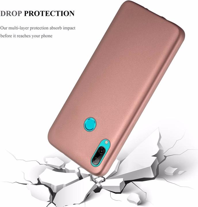 Actual product image Cadorabo TPU Matt Metallic Cover (Huawei P Smart (2019))