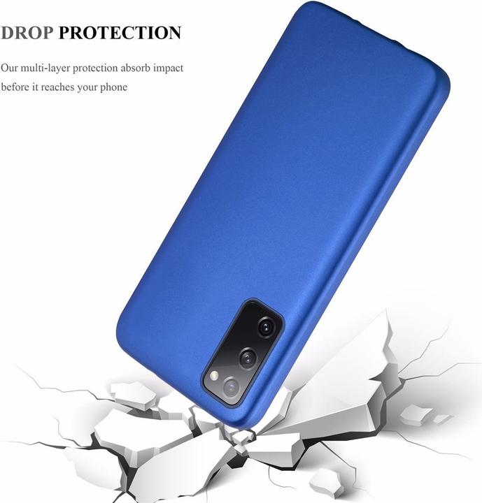 Image du produit Cadorabo Couverture métallique mate TPU (Samsung Galaxy S20 FE)