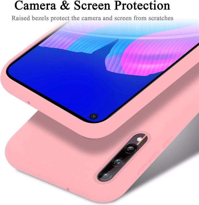 Immagine prodotto Cadorabo Copertura della cassa del silicone liquido TPU (Huawei P40 Lite E)
