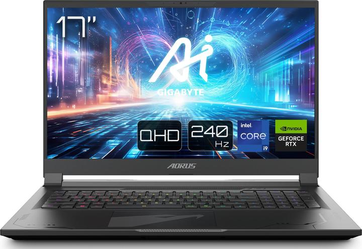 Image du produit Gigabyte AORUS 17X - RTX 4090 (17.28", Intel Core i9-14900HX, 32 Go, 2000 Go, DE)