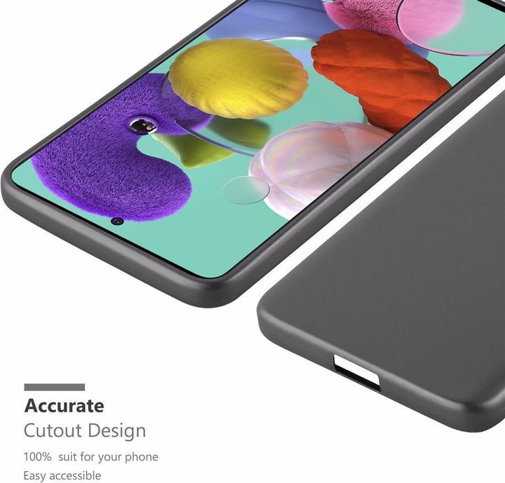 Actual product image Cadorabo TPU Matt Metallic Cover (Samsung Galaxy A71 5G)