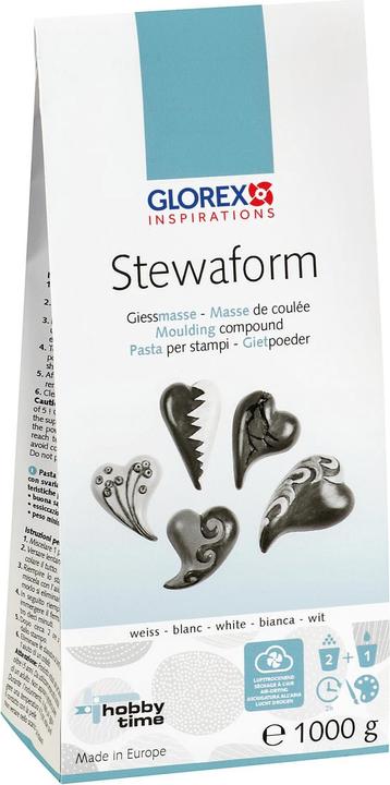 Image du produit hobbytime Stewaform, Masse de moulage blanche, 1000g