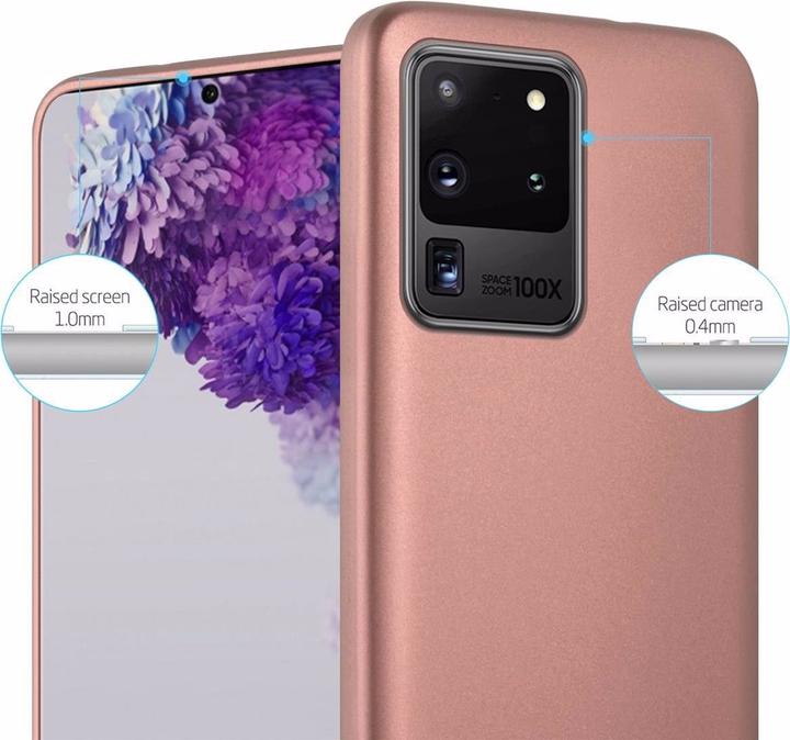 Produktbild Cadorabo TPU Matt Metallic Cover (Samsung Galaxy S20 Ultra)