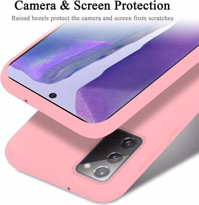 Image du produit Cadorabo TPU Liquid Silicone Case Cover (Samsung Galaxy Note 20)