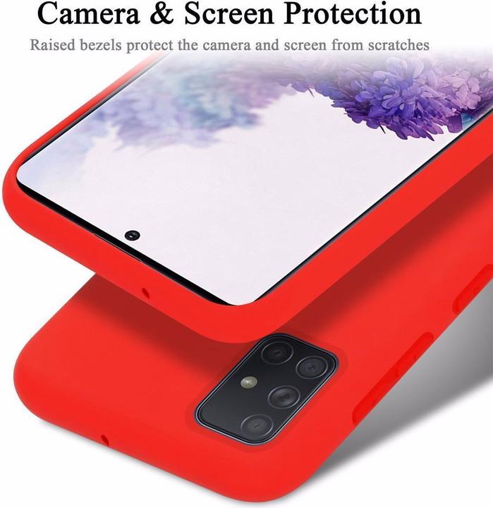 Immagine prodotto Cadorabo Copertura della cassa del silicone liquido TPU (Samsung Galaxy A51 5G)