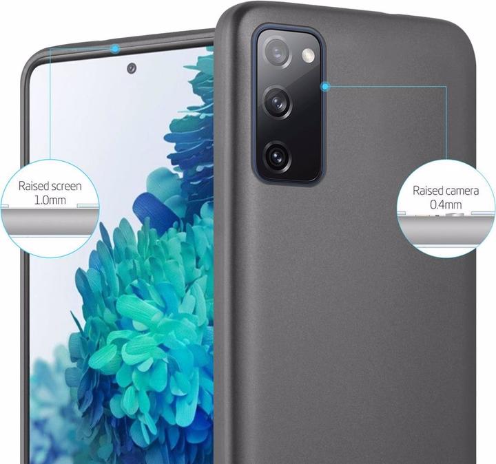 Actual product image Cadorabo TPU Matt Metallic Cover (Samsung Galaxy S20 FE)